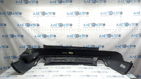 Rear bumper, bare, Ford Escape MK4 20-26, with parking sensors and no towbar. Structure, scratches, parking sensor ring peeled off, broken, missing fragment.