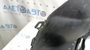 Rear bumper, bare, Ford Escape MK4 20-26, with parking sensors and no towbar. Structure, scratches, parking sensor ring peeled off, broken, missing fragment.