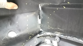 Rear bumper, bare, Ford Escape MK4 20-26, with parking sensors and no towbar. Structure, scratches, parking sensor ring peeled off, broken, missing fragment.