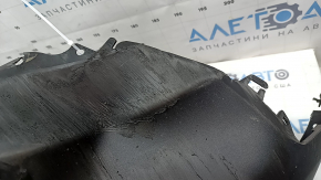Rear bumper, bare, Ford Escape MK4 20-26, with parking sensors and no towbar. Structure, scratches, parking sensor ring peeled off, broken, missing fragment.
