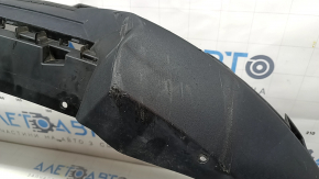 Ford Escape MK4 2020 front bumper lip without parking sensors, structure, cracked mount, scratches, pressed, cracked