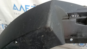Ford Escape MK4 2020 front bumper lip without parking sensors, structure, cracked mount, scratches, pressed, cracked