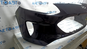 Front bumper bare Ford Escape MK4 20-22 without parking sensors, black UM