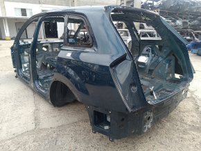 Quarter wing rear left Audi Q7 16-26 on the body, blue