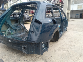 Quarter wing rear right Audi Q7 16-26 on the body, blue