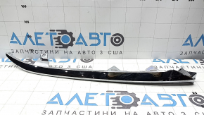 Eyelash radiator grill right Honda Accord 18-20 light chrome