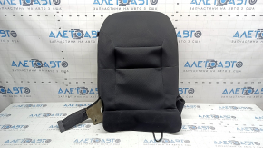 Rear seat backrest, 2nd row, right, Ford Escape MK4 20-22, without airbag, gray and black fabric, white stitching, mechanical, with frame and seat belt latch