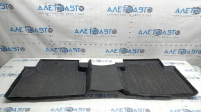 Set of black floor mats for the Ford Escape MK4 20-26 rubber