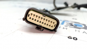 Ford Fusion mk5 19-20 front bumper wiring without parking sensors, under the blinds