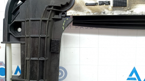 The hatch mechanism of the Toyota Highlander 14-19 frame is covered in soot, the plastic is melted.
