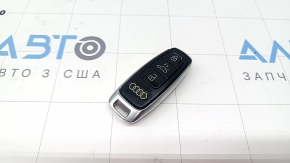 Smart key for Audi Q7 16-22, 4 buttons, type 2, scratches, nicks, worn