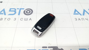 Smart key for Audi Q7 16-22, 4 buttons, type 2, scratches, nicks, worn