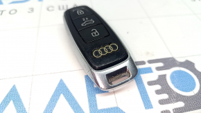 Smart key for Audi Q7 16-22, 4 buttons, type 2, scratches, nicks, worn