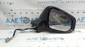 Right side mirror assembly for Toyota Sienna 21-26, 6 pins, heated, BSM, graphite