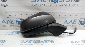 Right side mirror assembly for Toyota Sienna 21-26, 6 pins, heated, BSM, graphite