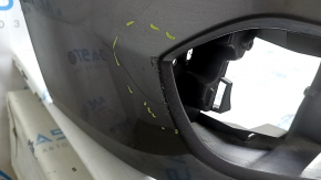 Front bumper bare Toyota Sienna 21-26 graphite