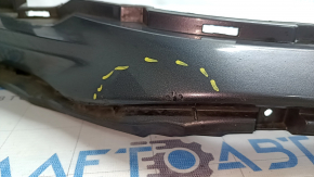 Front bumper bare Toyota Sienna 21-26 graphite