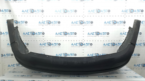 Rear bumper assembly for Ford Fusion mk5 19-20, graphite, with lip, with parking sensors, with reflectors, with wiring, with absorber, dented, scratches, crack, scuffed