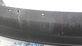 Rear bumper assembly for Ford Fusion mk5 19-20, graphite, with lip, with parking sensors, with reflectors, with wiring, with absorber, dented, scratches, crack, scuffed