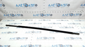Door-glass molding, center rear right, Toyota Sienna 21-26, black, broken fasteners