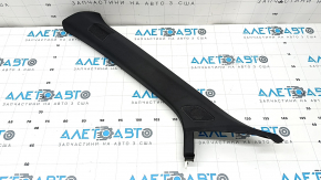 Left front pillar trim for Audi Q5 80A 18-24, black, under tweeters, crack in mount