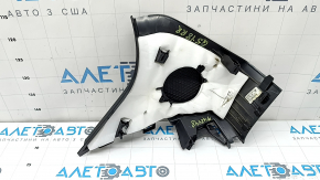 Rear pillar trim behind the right window of the Audi Q5 80A 18-24 black, under the speaker
