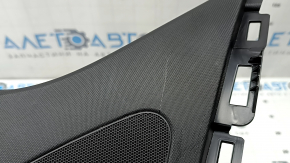 Rear pillar trim behind the right window of the Audi Q5 80A 18-24 black, under the speaker