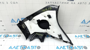 Rear pillar trim behind the left window, Audi Q5 80A 18-24, black, under the speaker