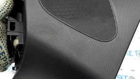 Rear pillar trim behind the left window, Audi Q5 80A 18-24, black, under the speaker