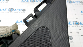 Rear pillar trim behind the left window, Audi Q5 80A 18-24, black, under the speaker