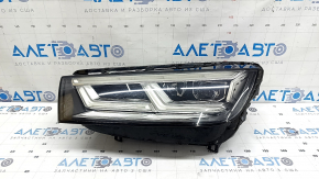 Left front headlight assembly for Audi Q5 80A 18-20 LED, scratches
