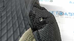 Set of black rubber floor mats for the Audi Q5 80A 18-25