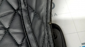 Set of black rubber floor mats for the Audi Q5 80A 18-25