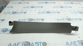 Rear pillar trim behind the upper left window, Toyota Sienna 21-26, gray, scratches