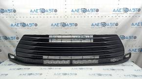Lower front bumper grille assembly for Toyota Sienna 21-26 without parking sensors under fog lights, structure, LE, worn, chips