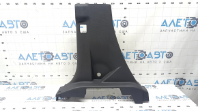 Lower left center pillar trim for Toyota Sienna 21-26, dark gray, scratches