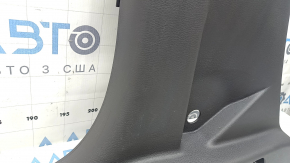 Lower left center pillar trim for Toyota Sienna 21-26, dark gray, scratches