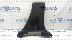 Lower right center pillar trim for Toyota Sienna 21-26, dark gray