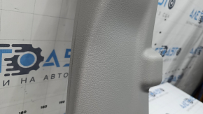 Right center pillar trim, upper belt, Toyota Sienna 21-26, gray, scratches