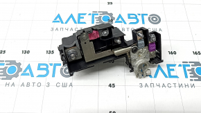 Positive terminal of Audi Q5 80A 18-23 with fuses and squib, without cover, broken guide