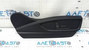 Right side passenger seat trim for Audi Q5 80A 18-24, black, electrically powered, scratches