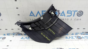 Lower right front pillar trim for Toyota Sienna 21-26, dark gray, worn, dented