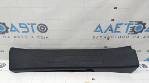 Front right inner door sill trim for Toyota Sienna 21-26, dark gray, worn