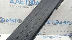 Front right inner door sill trim for Toyota Sienna 21-26, dark gray, worn