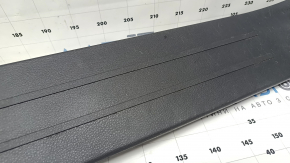 Rear left door sill trim for Toyota Sienna 21-26, dark gray, worn