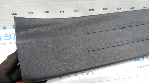 Rear right door sill trim for Toyota Sienna 21-26, dark gray, scratches