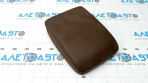 Audi Q5 80A 18-20 leather center console armrest, brown, retractable, with overlay