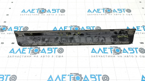 Audi Q5 80A 18-24 black and chrome outer front door sill trim, scratches, broken guide