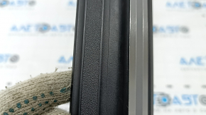 Audi Q5 80A 18-24 black and chrome outer front door sill trim, scratches, broken guide