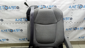 Rear seats, 2nd row, left, Toyota Sienna 21-22, without airbag, manual, gray fabric, with gray seat belt, dry cleanable